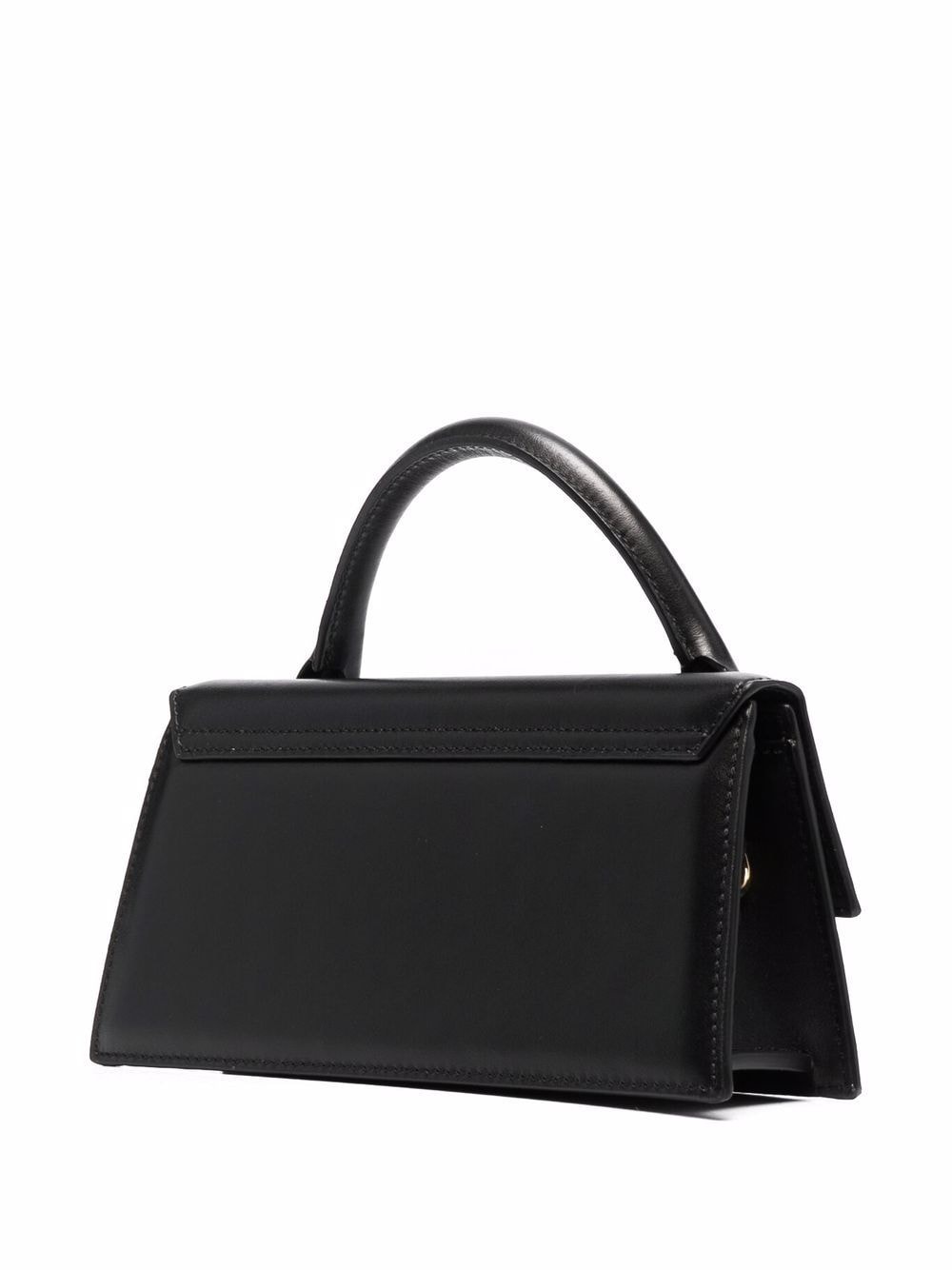Jacquemus Le Chiquito Long Leather Handbag In Black