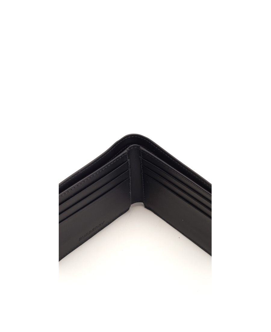BURBERRY CHECK SLIM BIFOLD WALLET