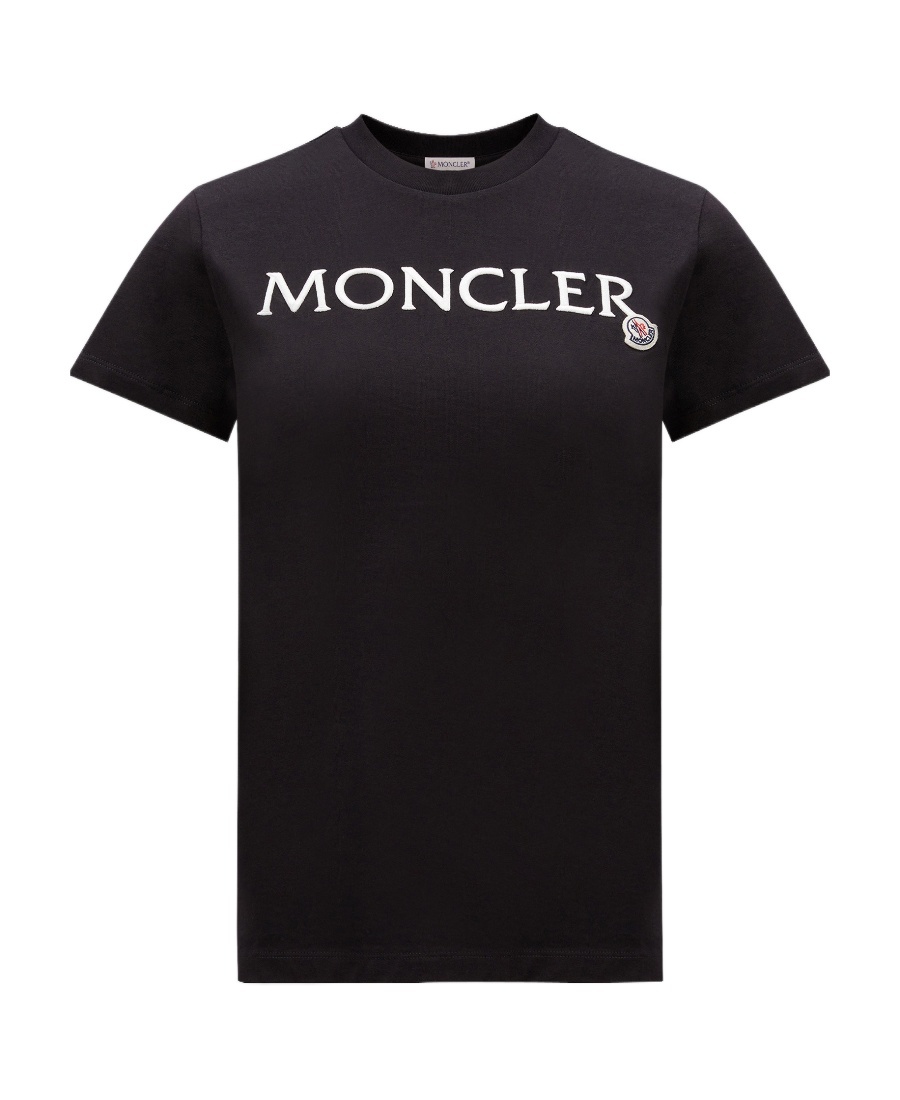 Moncler Ss T-shirt In Black