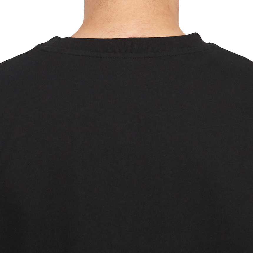 Maison Kitsuné Logo-print Crew-neck Sweatshirt In Black