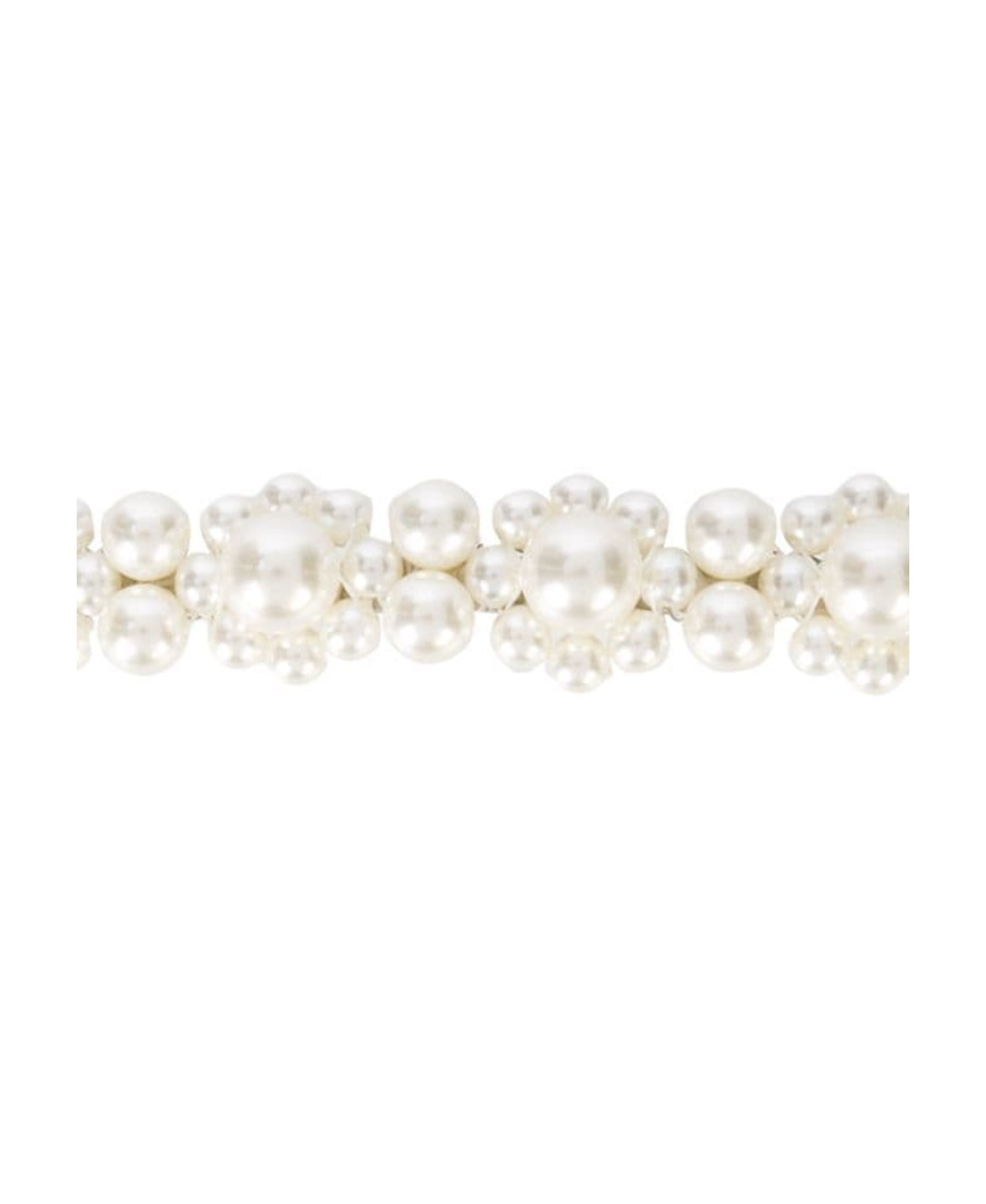Simone Rocha Pearl Embellished Hairclip In White