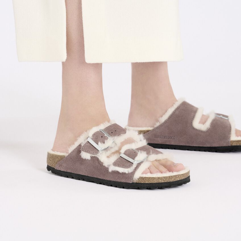 Shop Birkenstock Arizona Slides In Multicolor