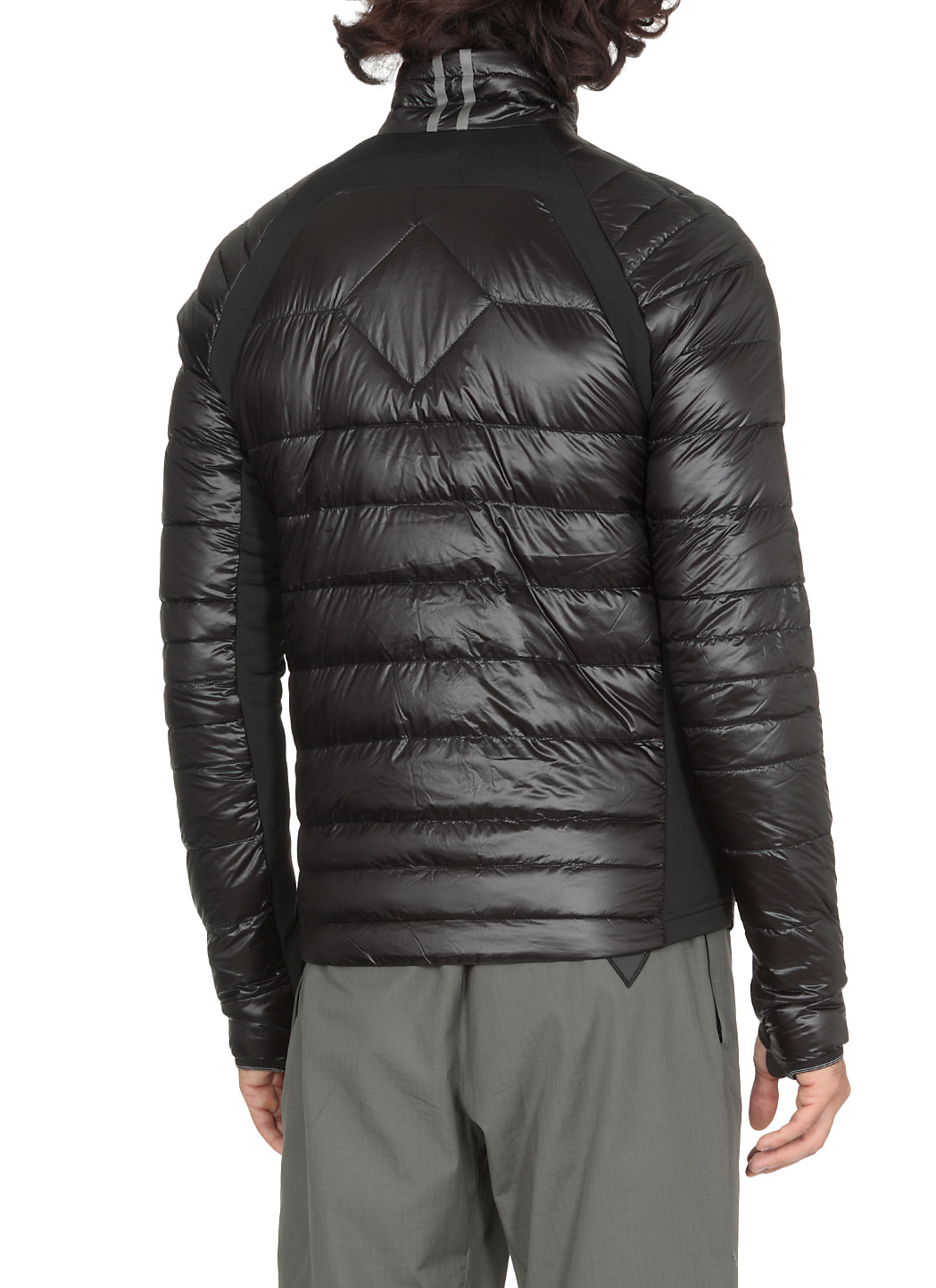 Canada Goose Hybridge Zip-front Jacket In Black