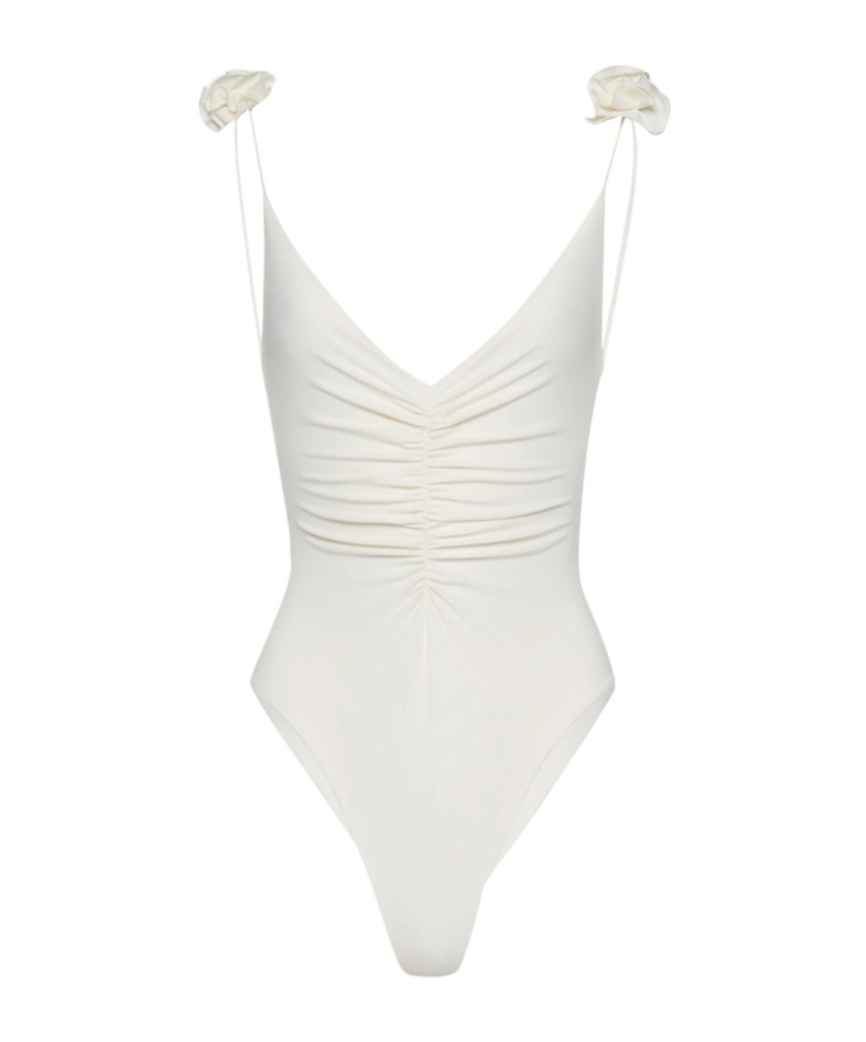 MAGDA BUTRYM MAGDA BUTRYM V-NECK SWIMSUIT