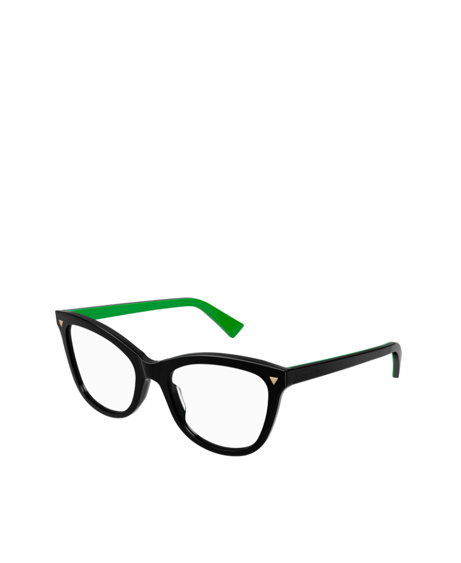 Bottega Veneta Eyewear Cat-eye Frame Glasses In Black