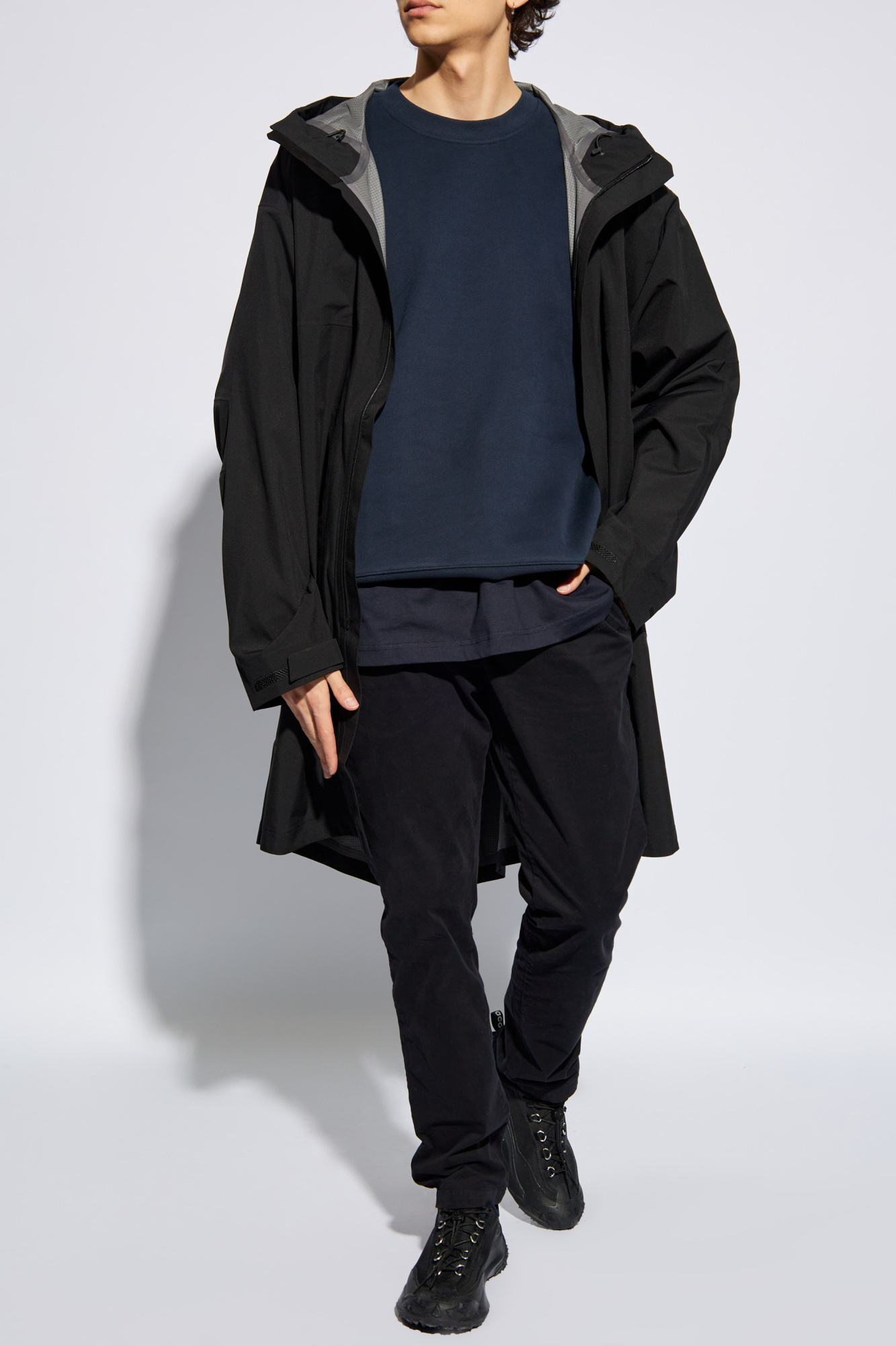 Norse Projects Crew-neck Cotton Sweatshirt In Blue
