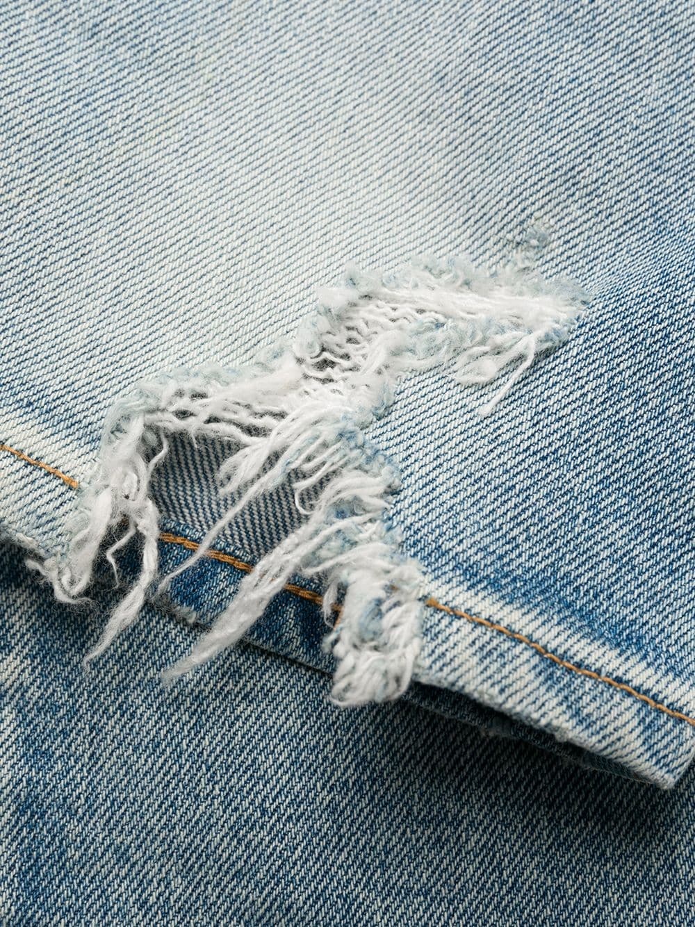 Saint Laurent Low-rise Skinny Jeans In Gray