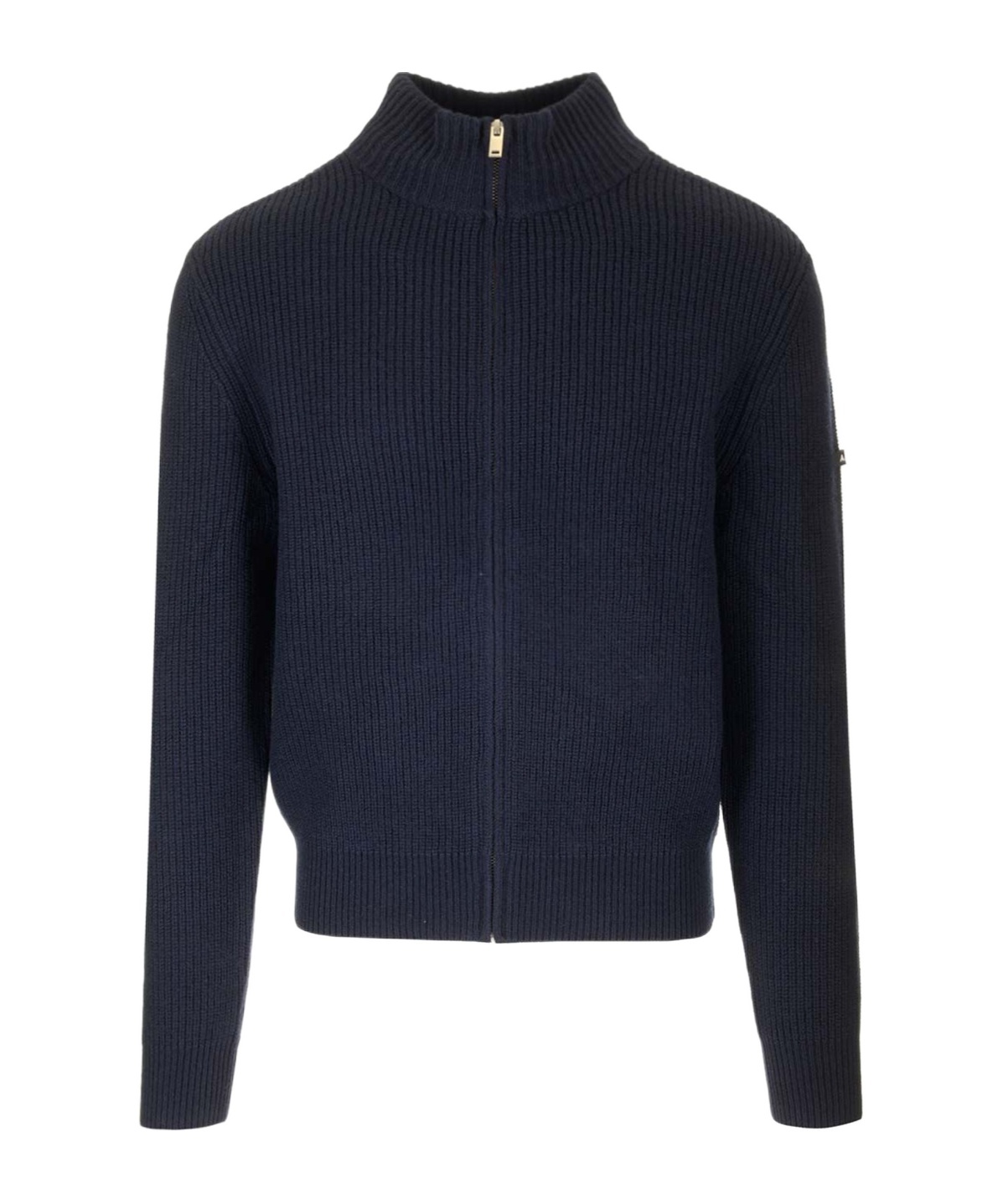 APC RIBBED ZIP-UP CARDIGAN 