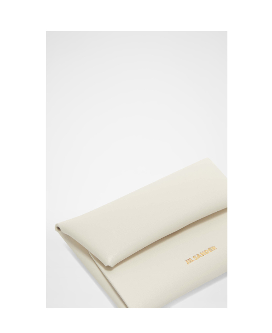 JIL SANDER RECTANGLE-SHAPE LEATHER WALLET 