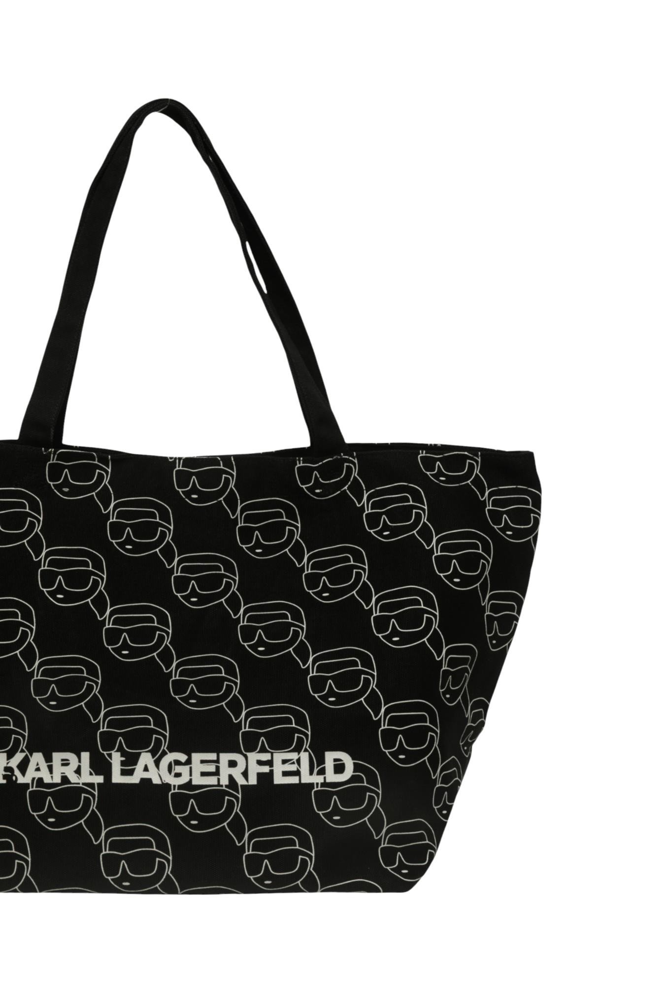 Karl Lagerfeld Ikon Karl Monogram Tote Bag