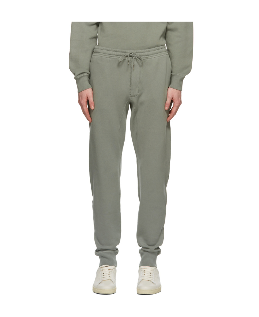 Tom Ford Lace-up Sweatpants In Gray