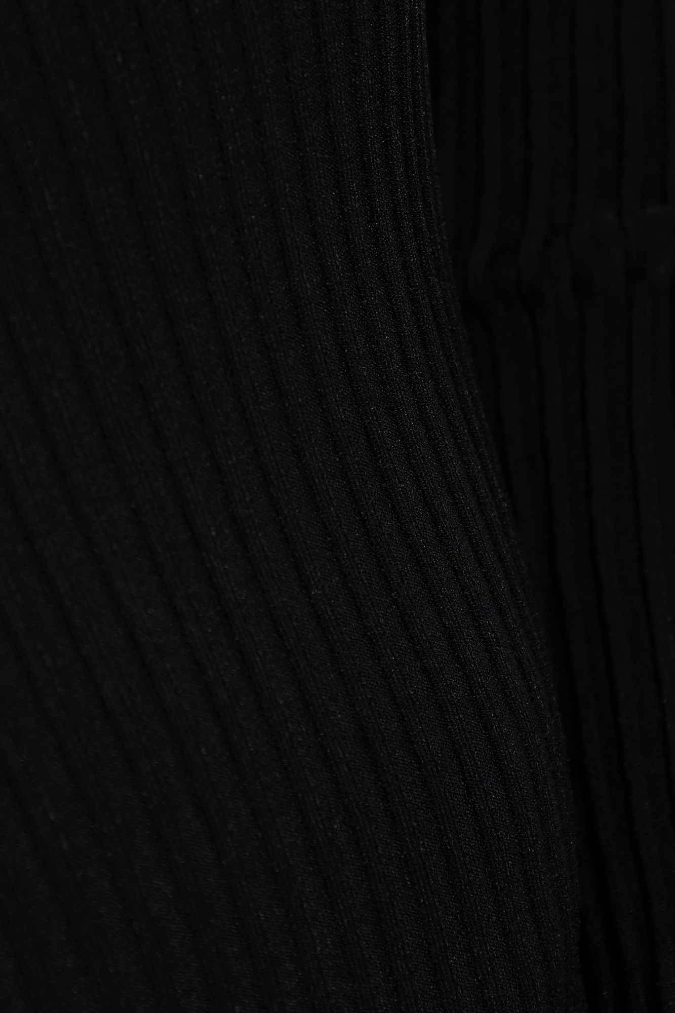 Alaïa Rib Dress In Black