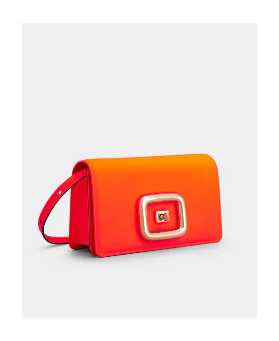 Roger Vivier Viv' Choc Mini Bag In Red