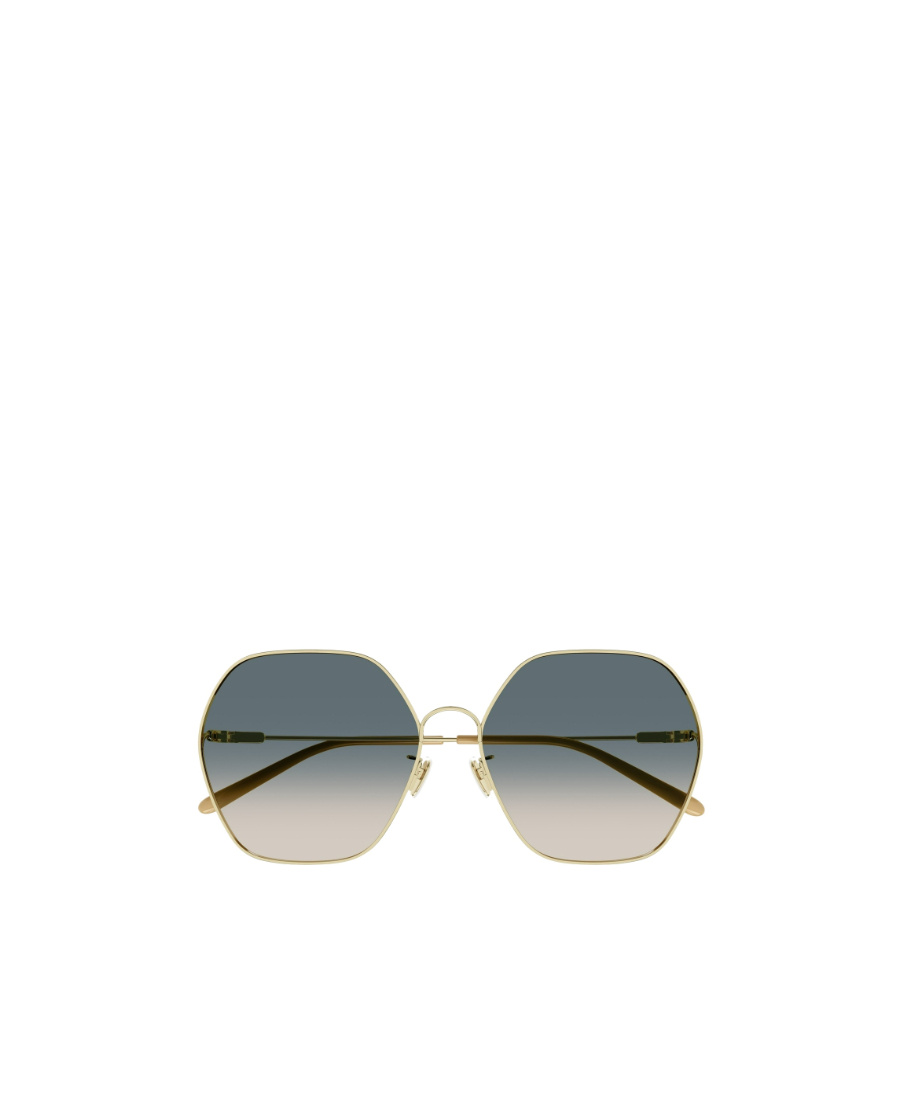 Chloé Eyewear Geometric-frame Sunglasses In Green