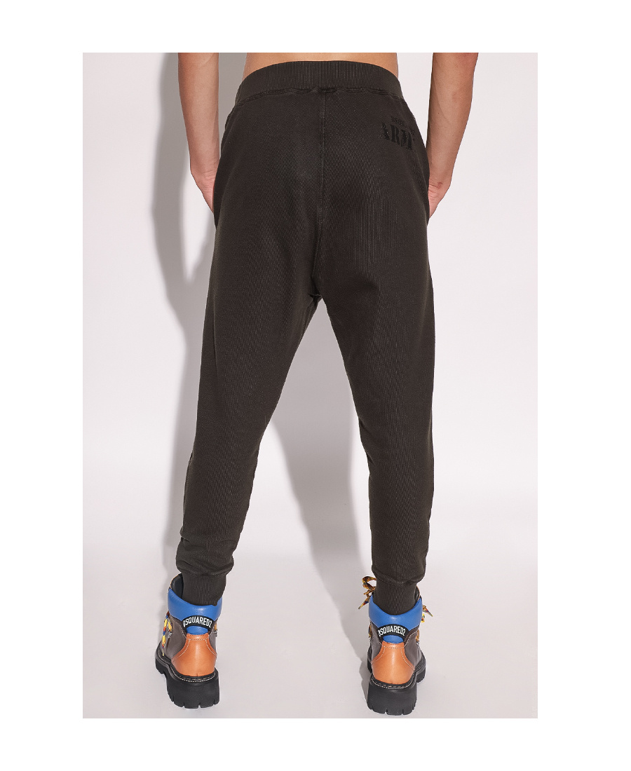 Dsquared2 Logo Tracksuit Bottoms In Black