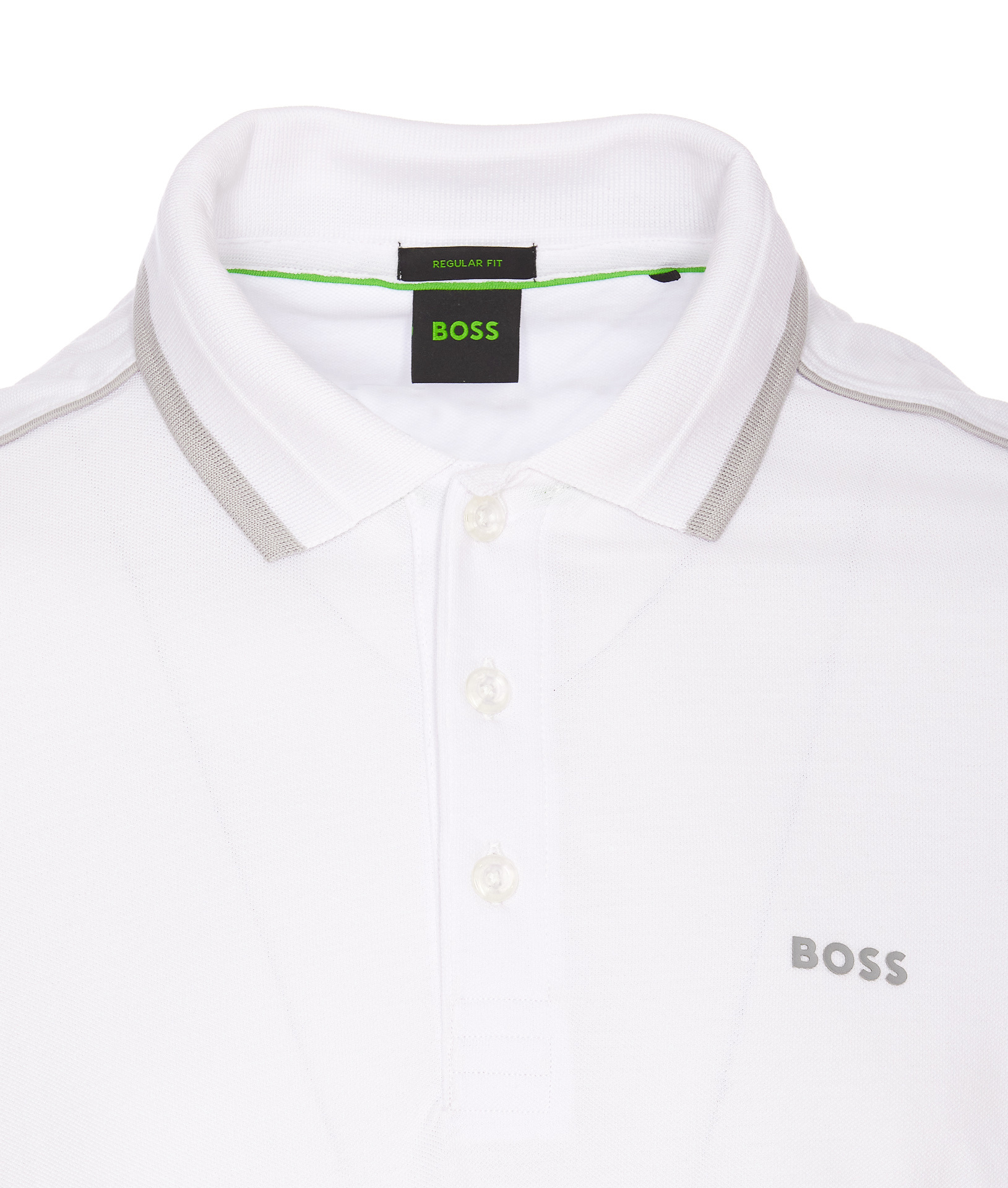 Shop Hugo Boss Short-sleeved Polo Shirt In White