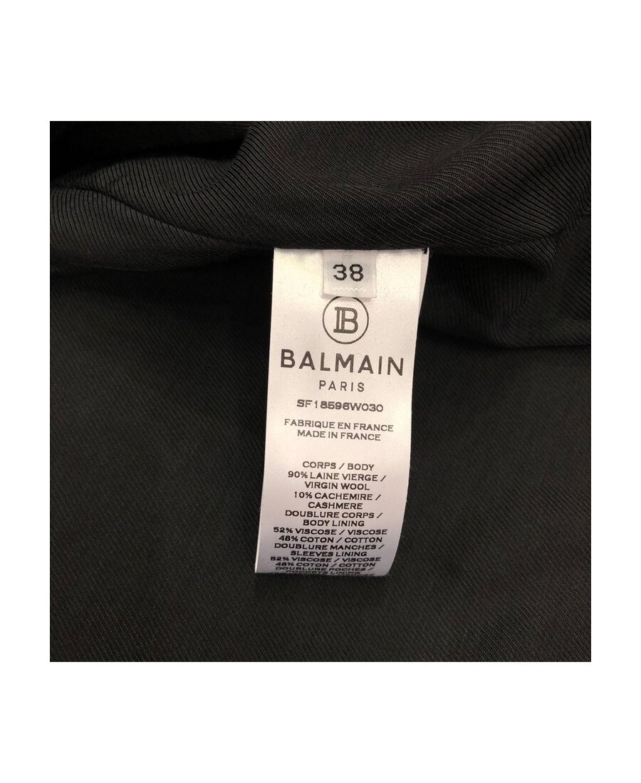 BALMAIN DOUBLE-BREASTED COAT