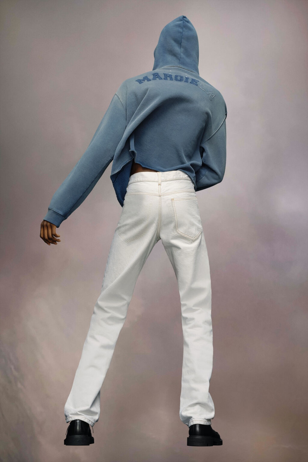 Maison Margiela Straight-leg Mid-rise Jeans In White