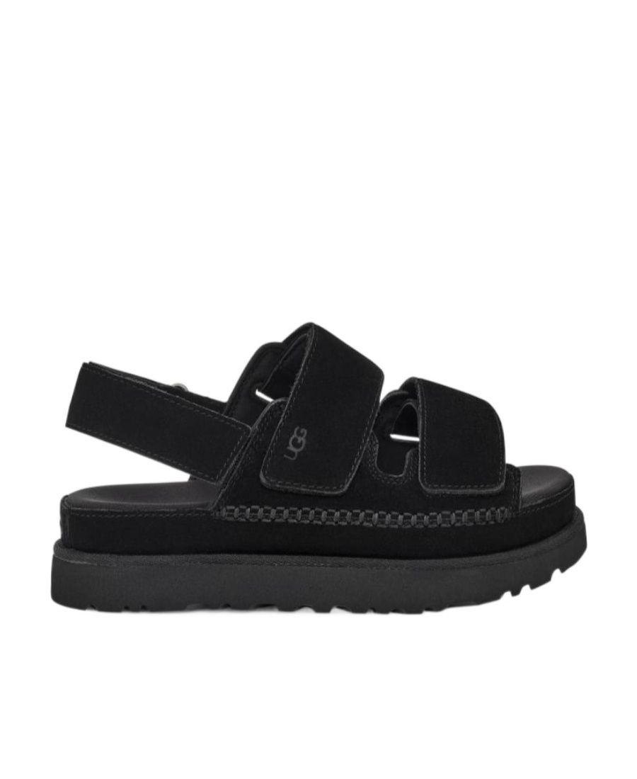 Ugg Goldenglow Sandals In Black