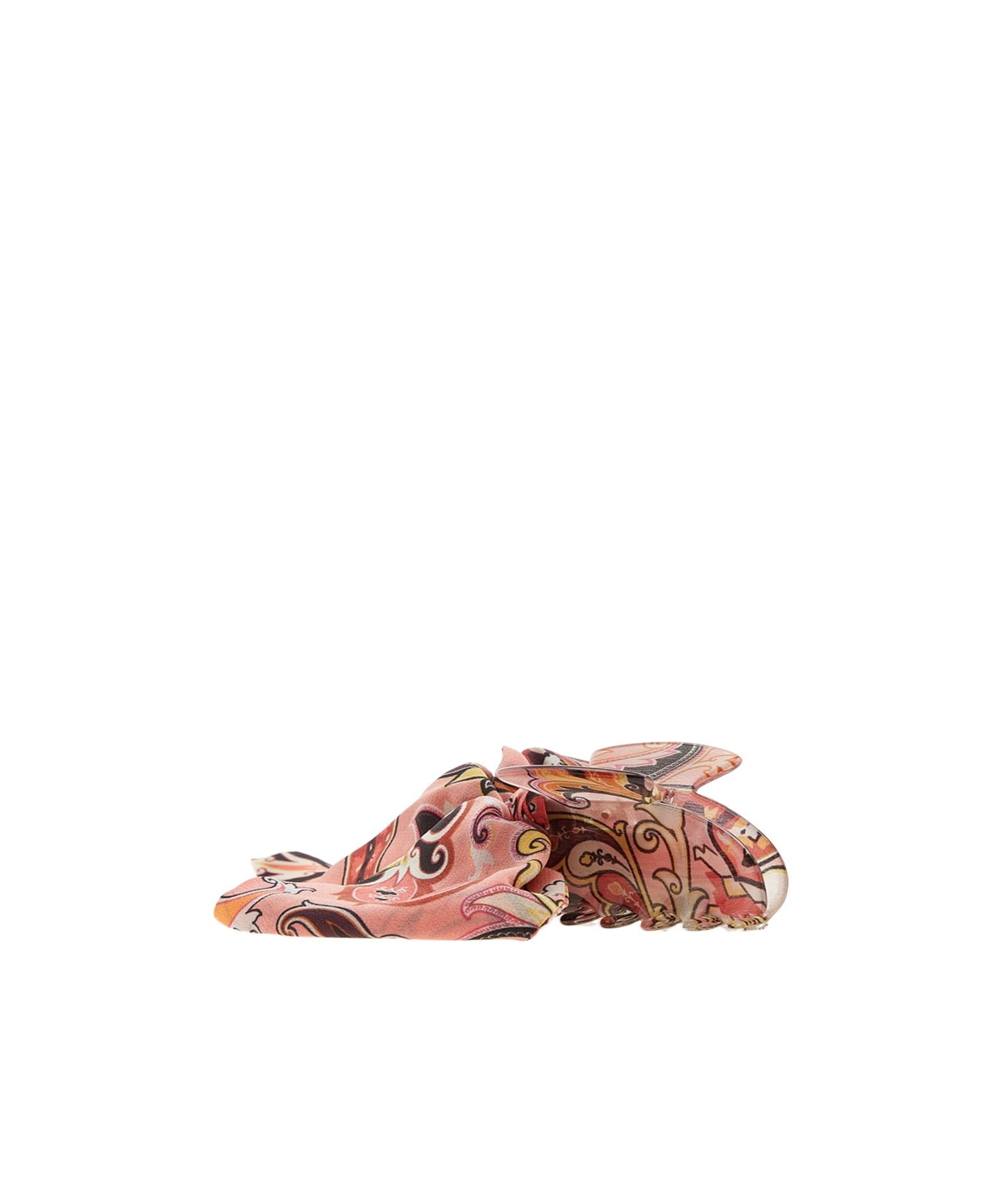 Etro Logo Hair Accessories In Yellow
