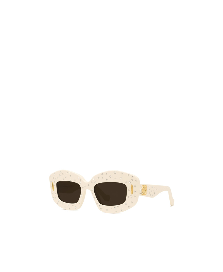 Loewe Cat Eye Frame Sunglasses In Green