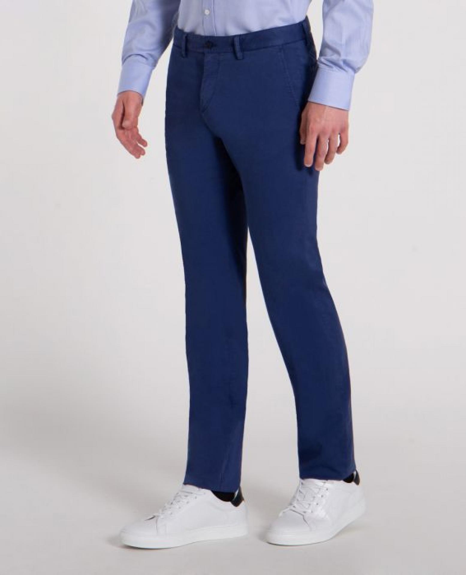 Paul & Shark Flanged Pocket Casual Pants In Blue