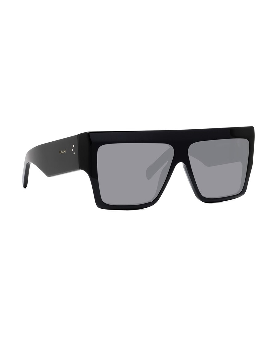 Celine Rectangular Sunglasses In Black