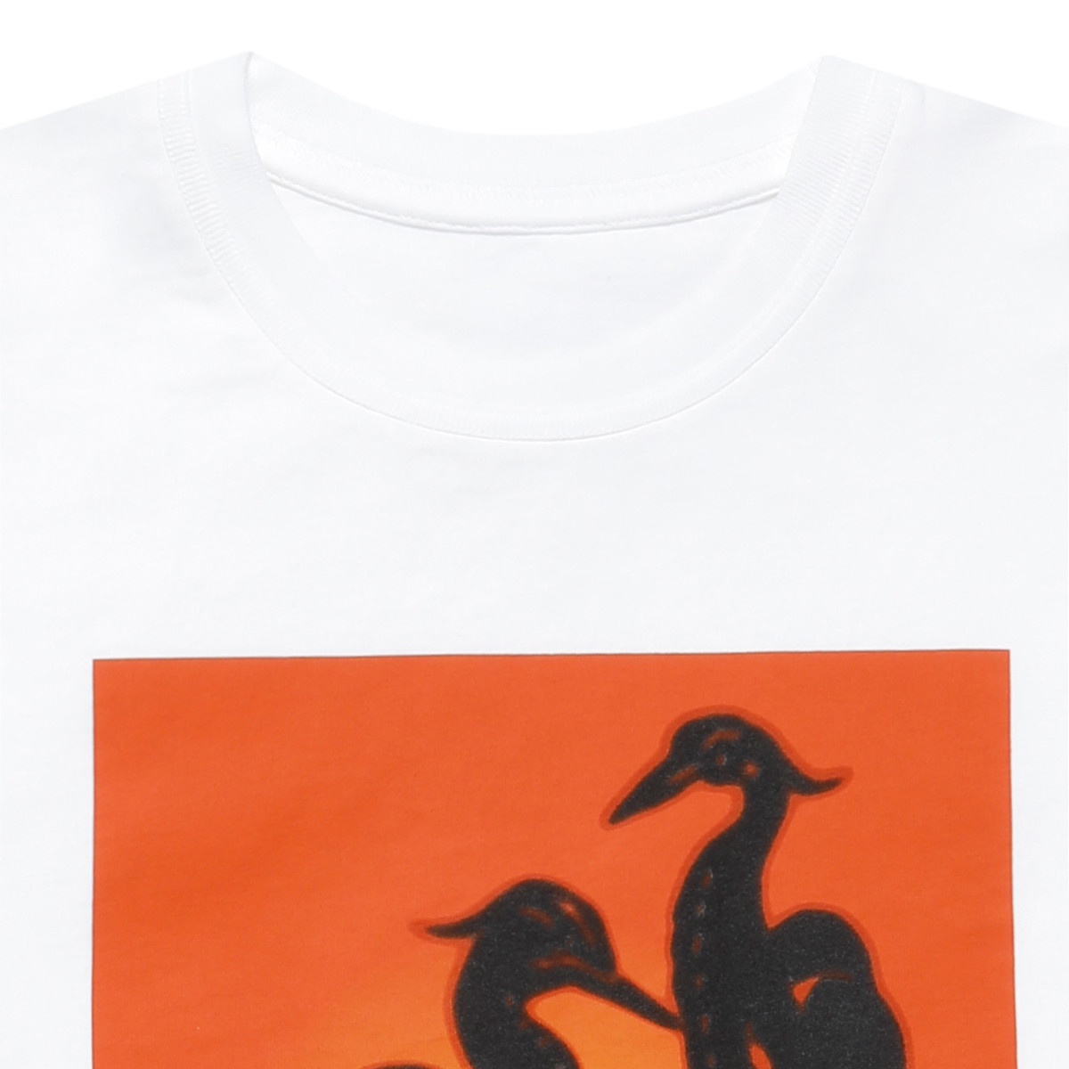 Heron Preston Printed T-shirt With Round Neck In White