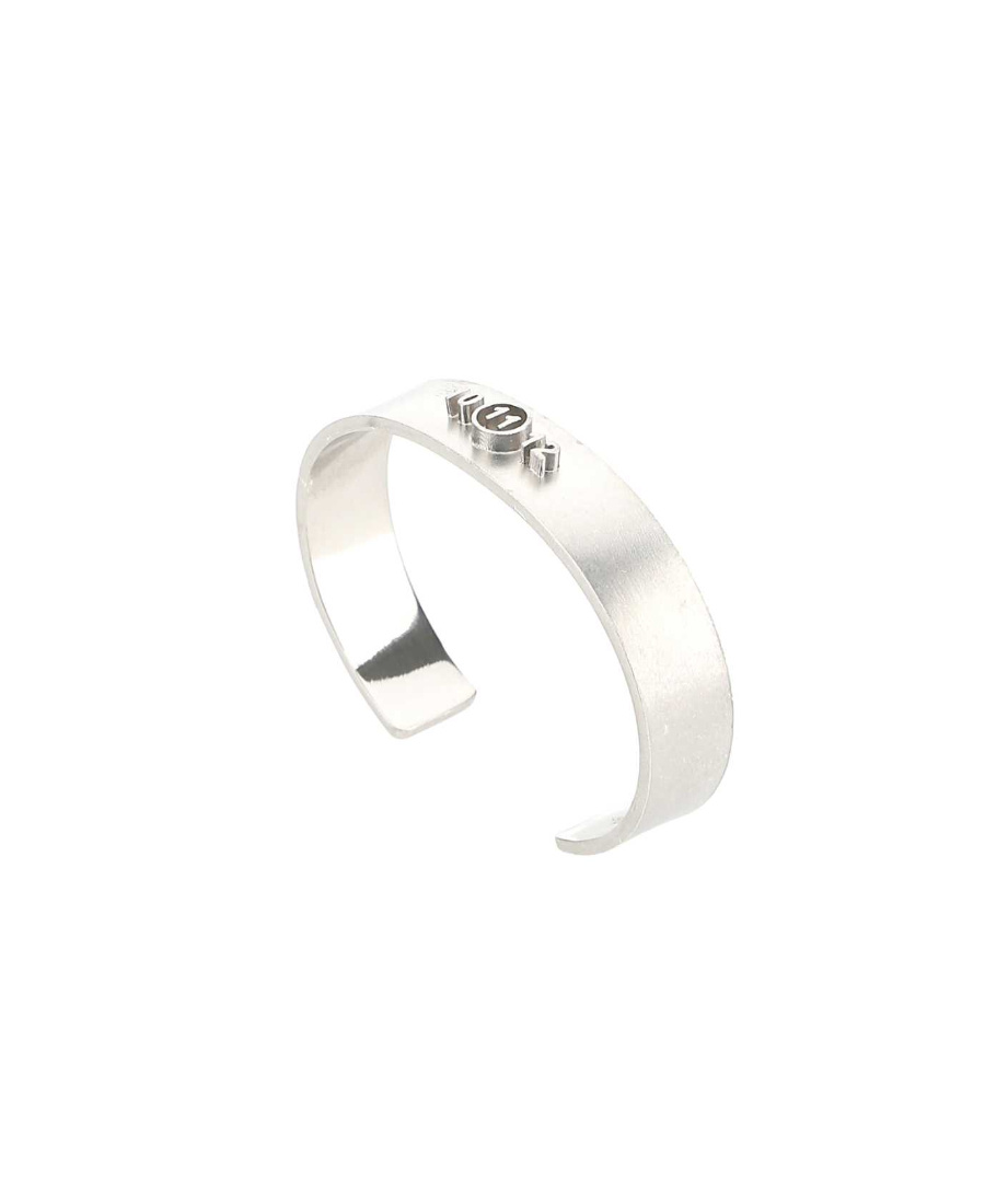 Maison Margiela Logo Bracelet In White