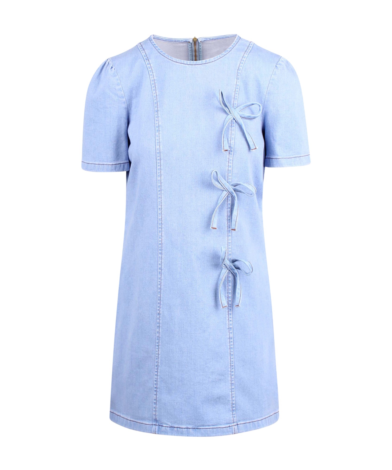Shop Baum Und Pferdgarten Amali Mini Dress In Blue