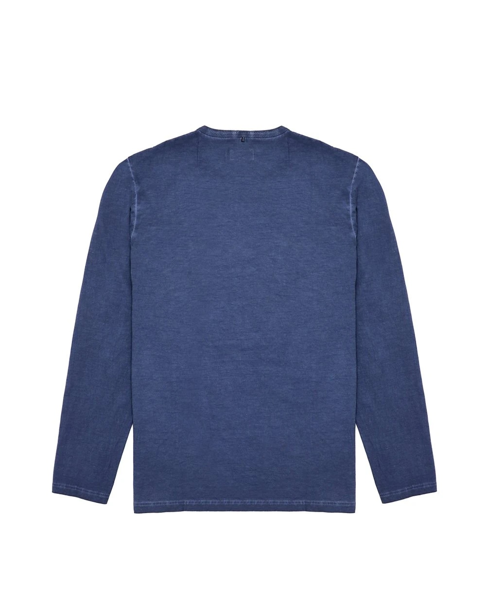 Armani Jeans Logo Details Long-sleeved T-shirt In Blue