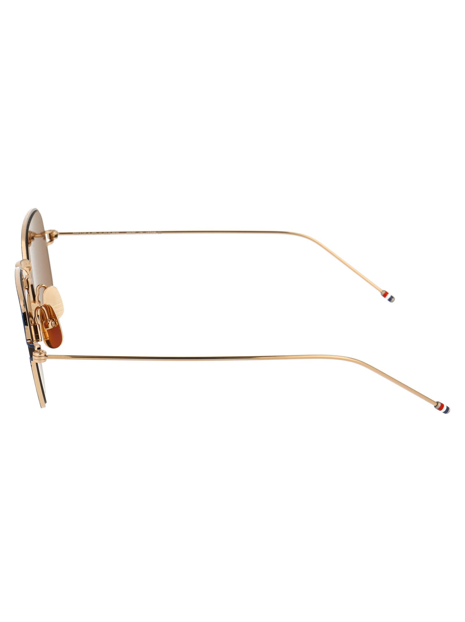 Thom Browne Full Frame Sunglasses In Brown