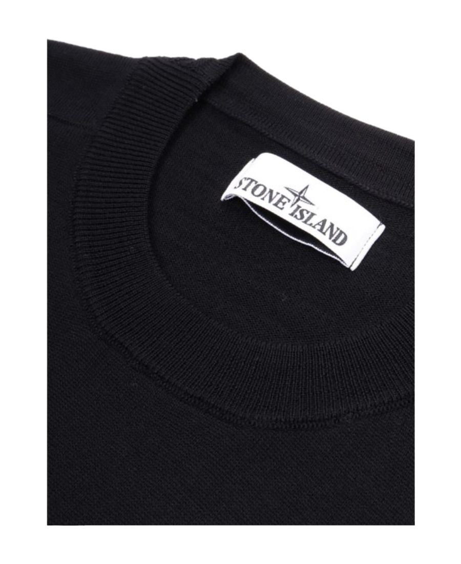 Stone Island Cotton Sweatshirt In Blue