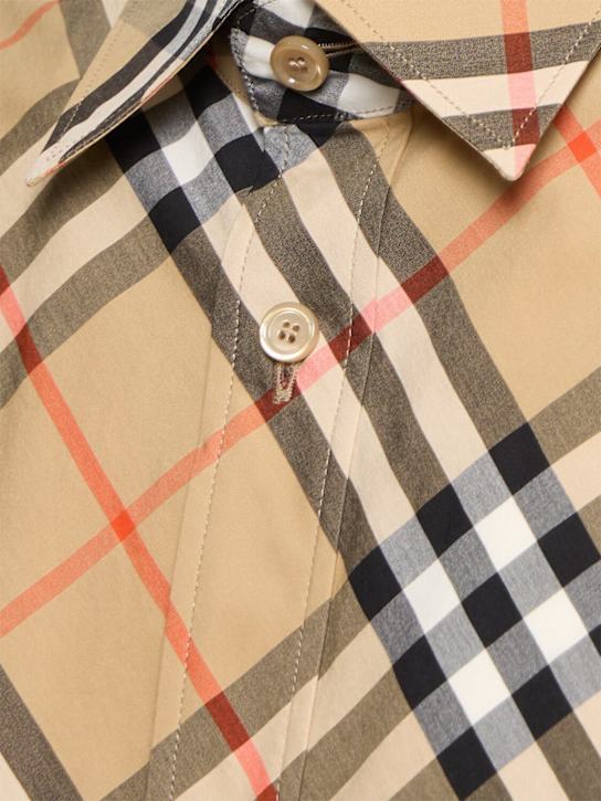 Burberry Check Cotton Shirt
