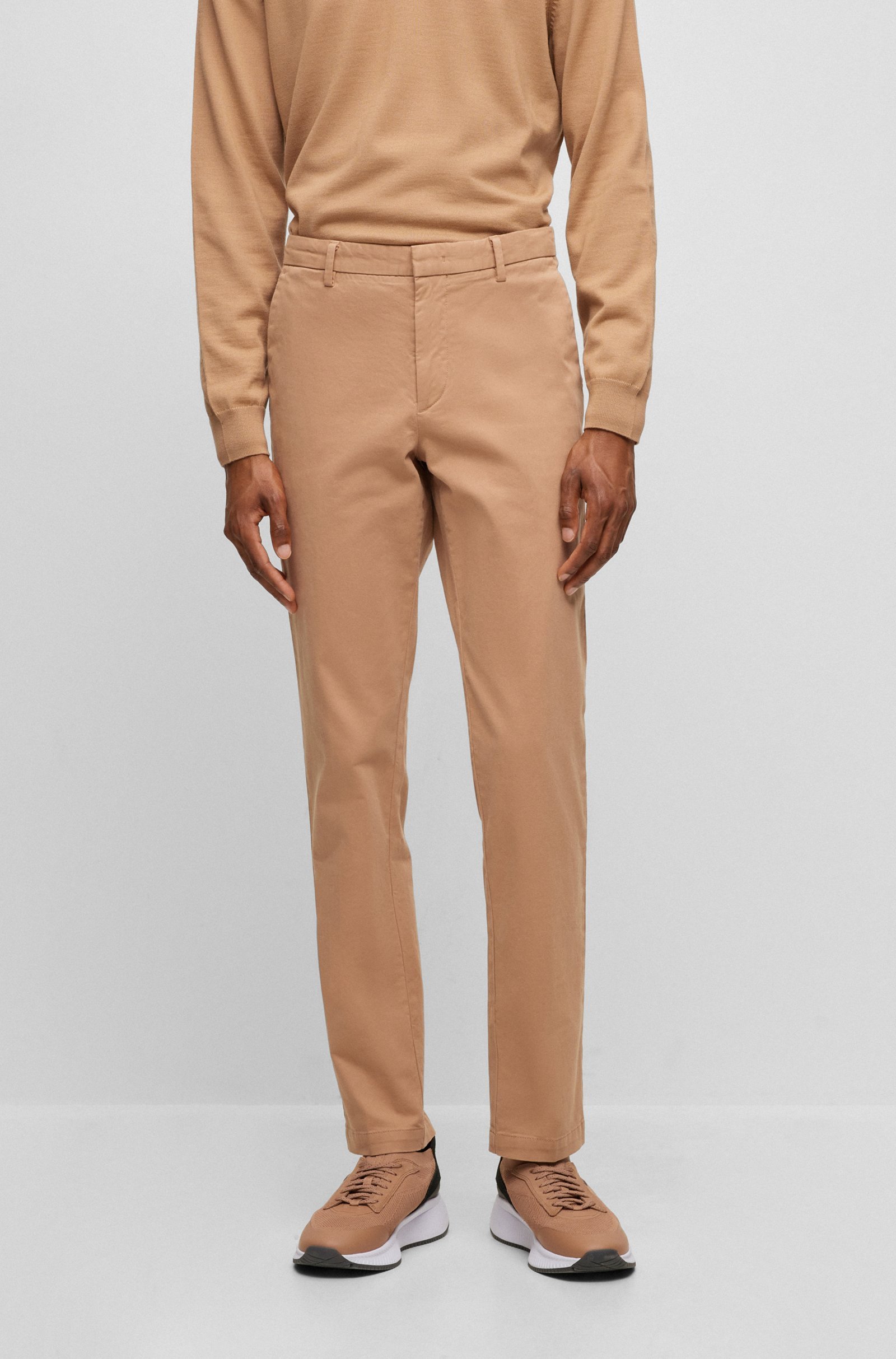 HUGO BOSS MID-RISE SLIM-FIT JEANS