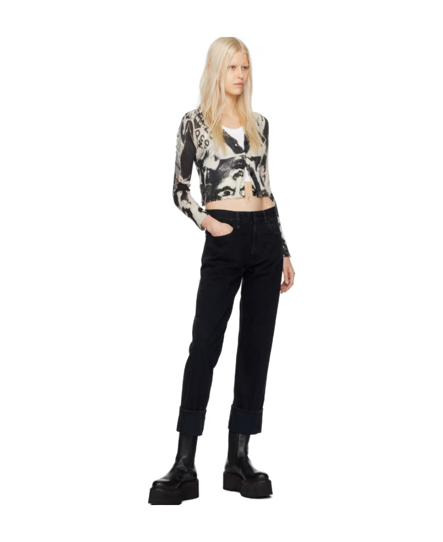 R13 ROMEO LOW-RISE BOYFRIEND JEANS