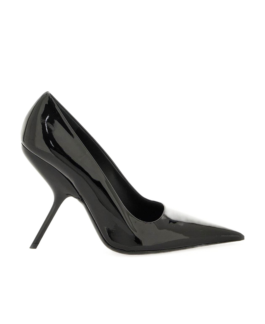 Shop Ferragamo Salvatore Eva Pointed-toe Pumps In Black