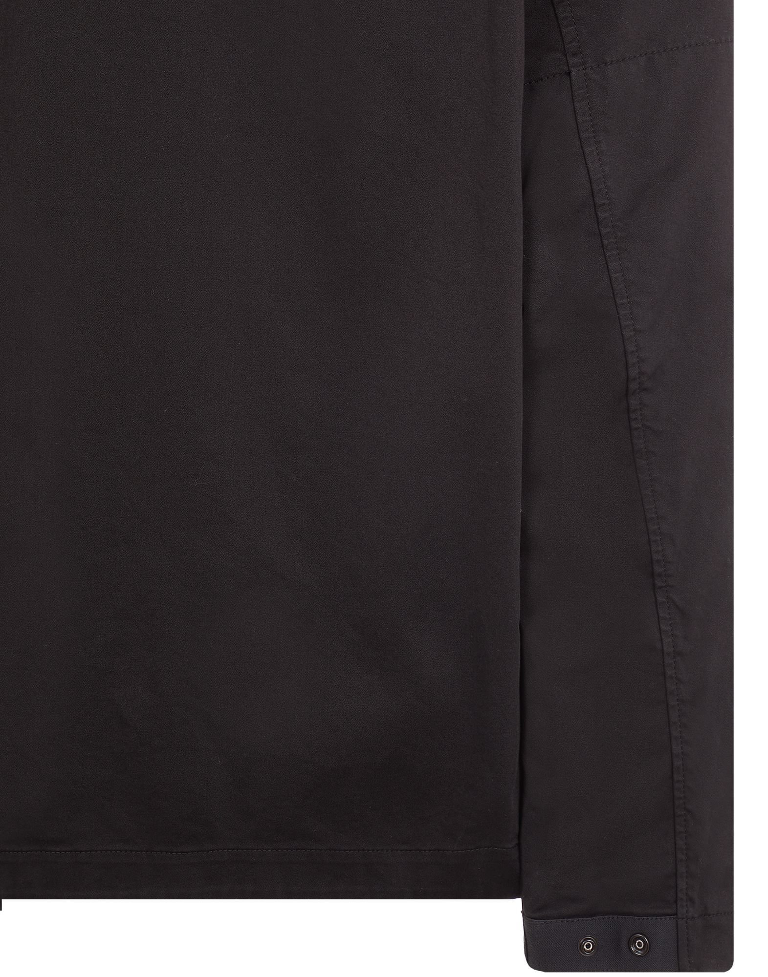 Stone Island Compass-badge Gabardine Jacket In Black