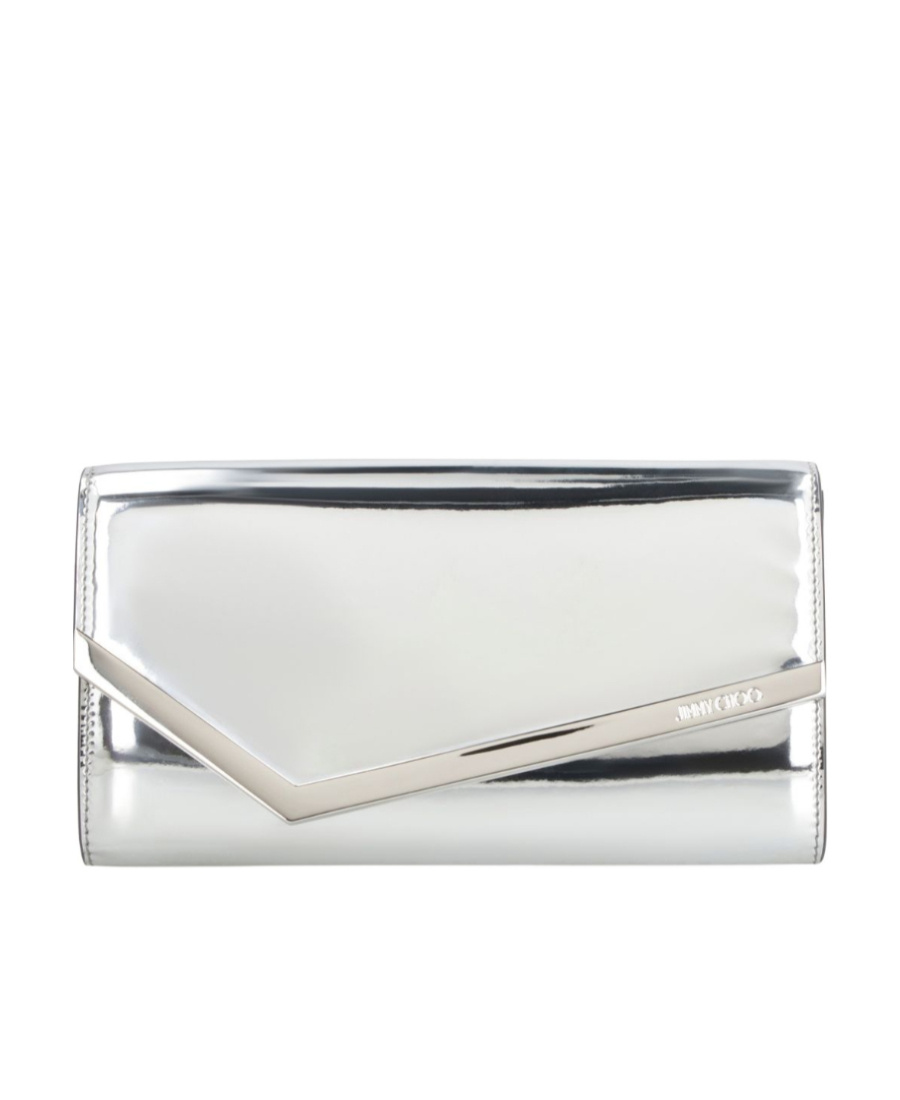 Jimmy Choo Flip Shoulder Bag In White