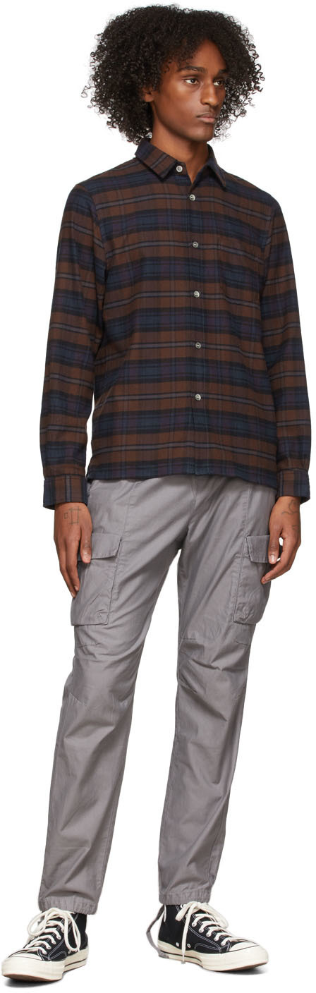 John Elliott Rope-drawing Overalls Casual Trousers In Gray