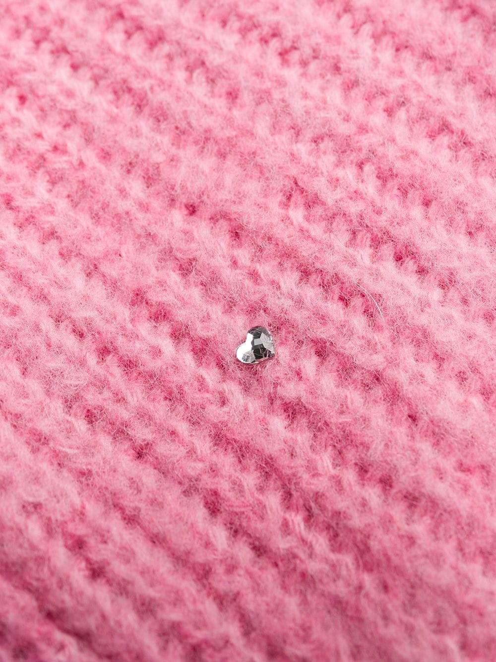 Msgm Crew Neck Sweater In Pink