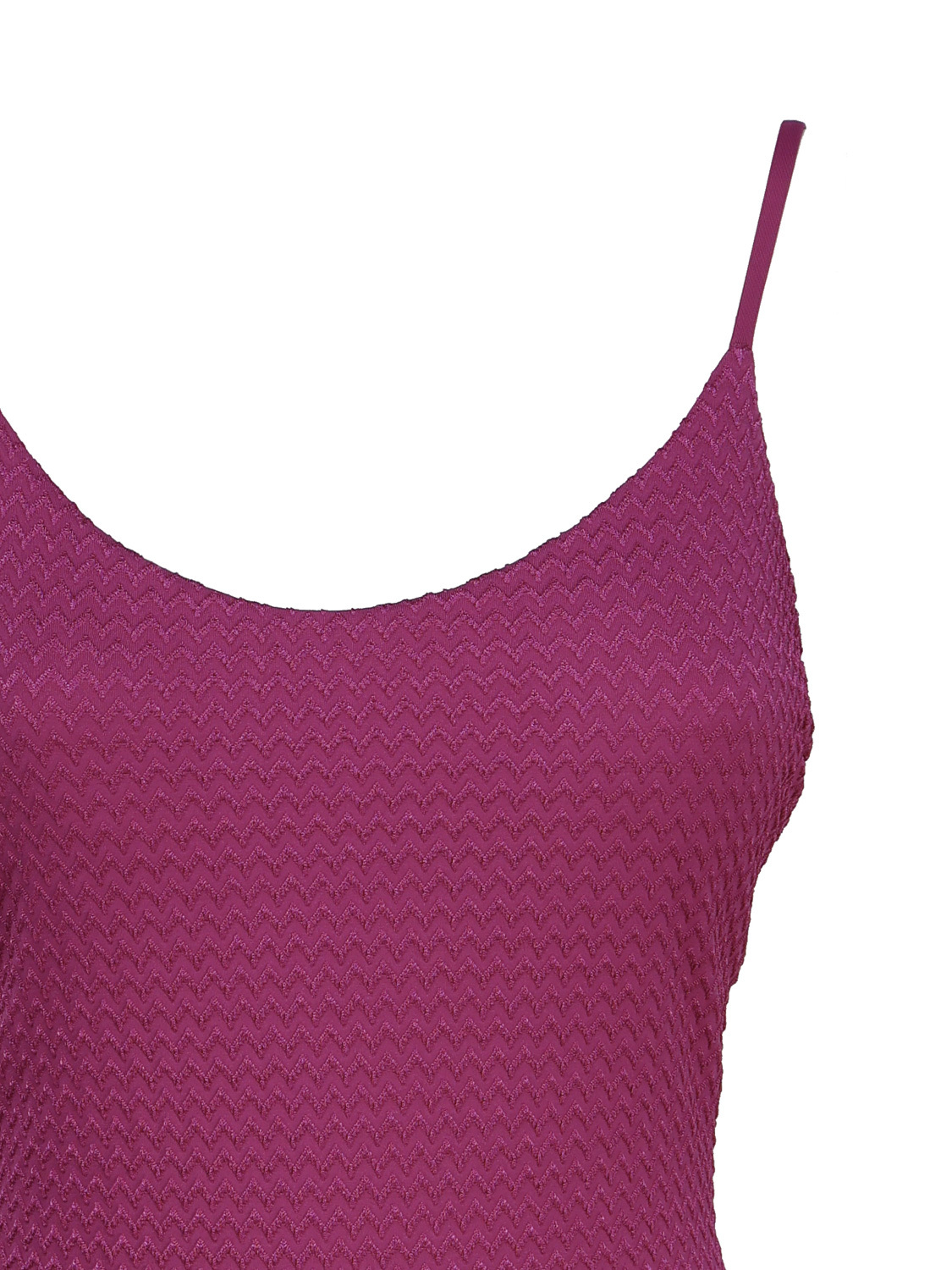 Fisico Solid Color One-piece Swimsuit In Red