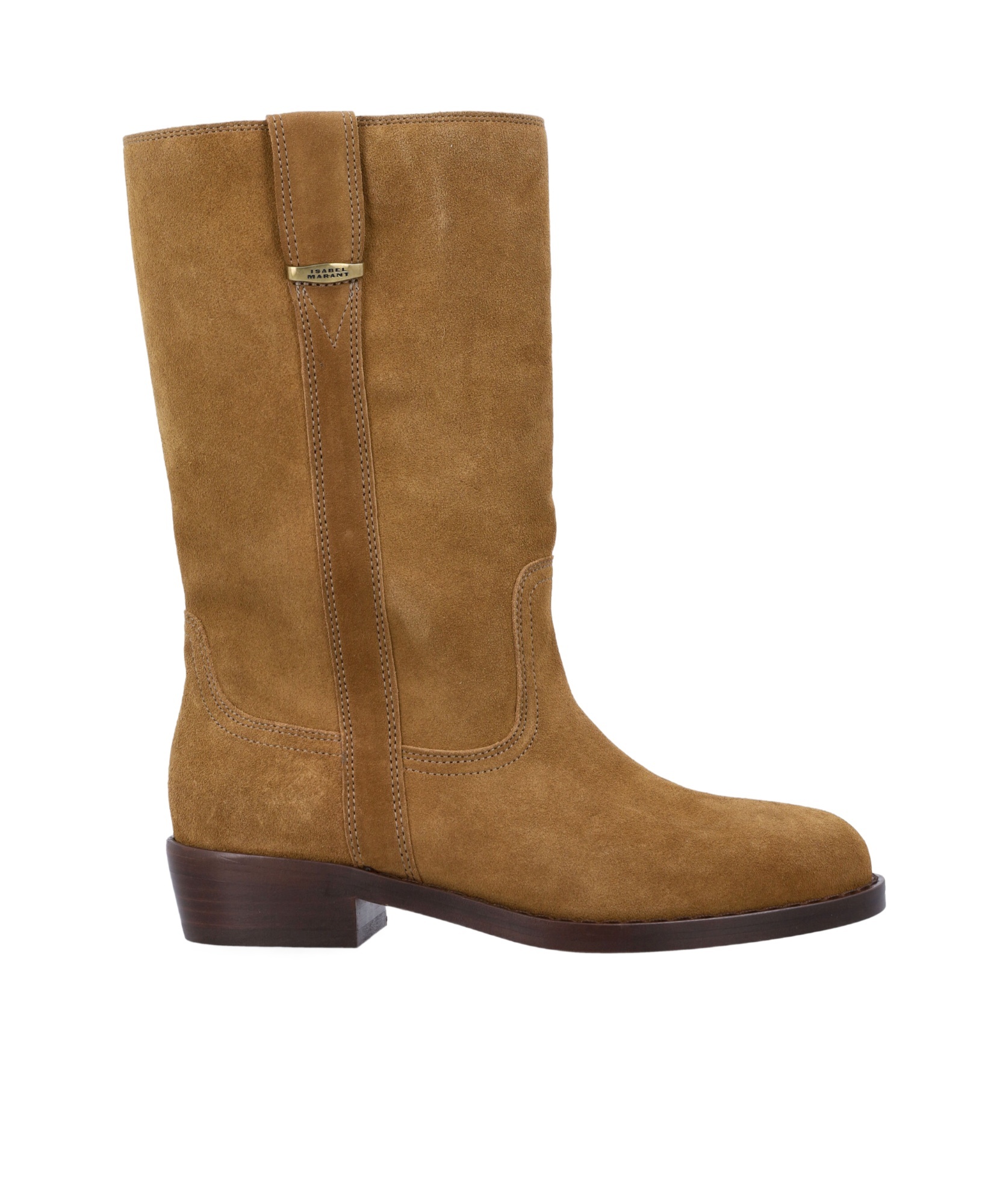 ISABEL MARANT ROUND TOE ANKLE BOOTS