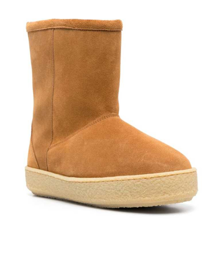 Isabel Marant Frieze Suede Ankle Boots In Brown