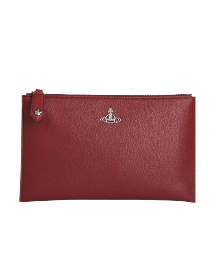 Vivienne Westwood Zipper Handbag In Red