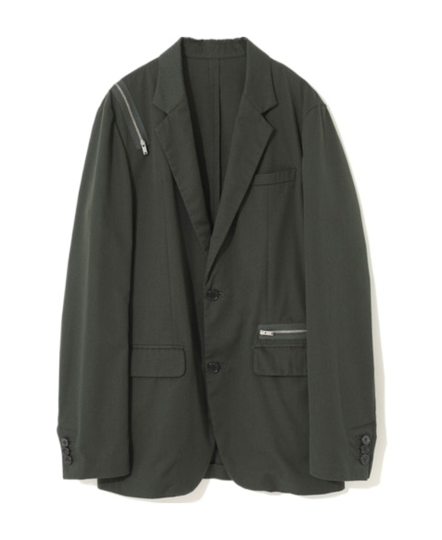 Undercover Button Suit Jacket In Black