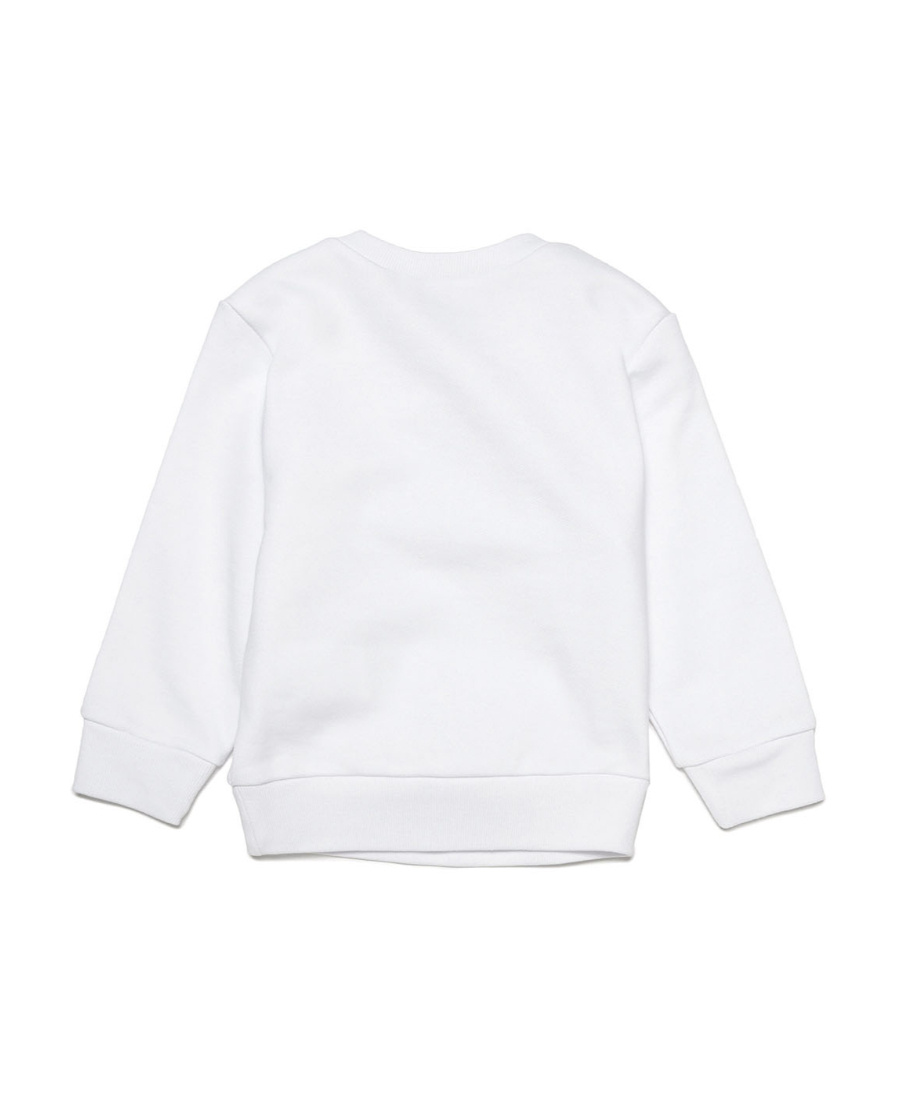 Dsquared2 Logo-print Cotton Sweatshirt In White