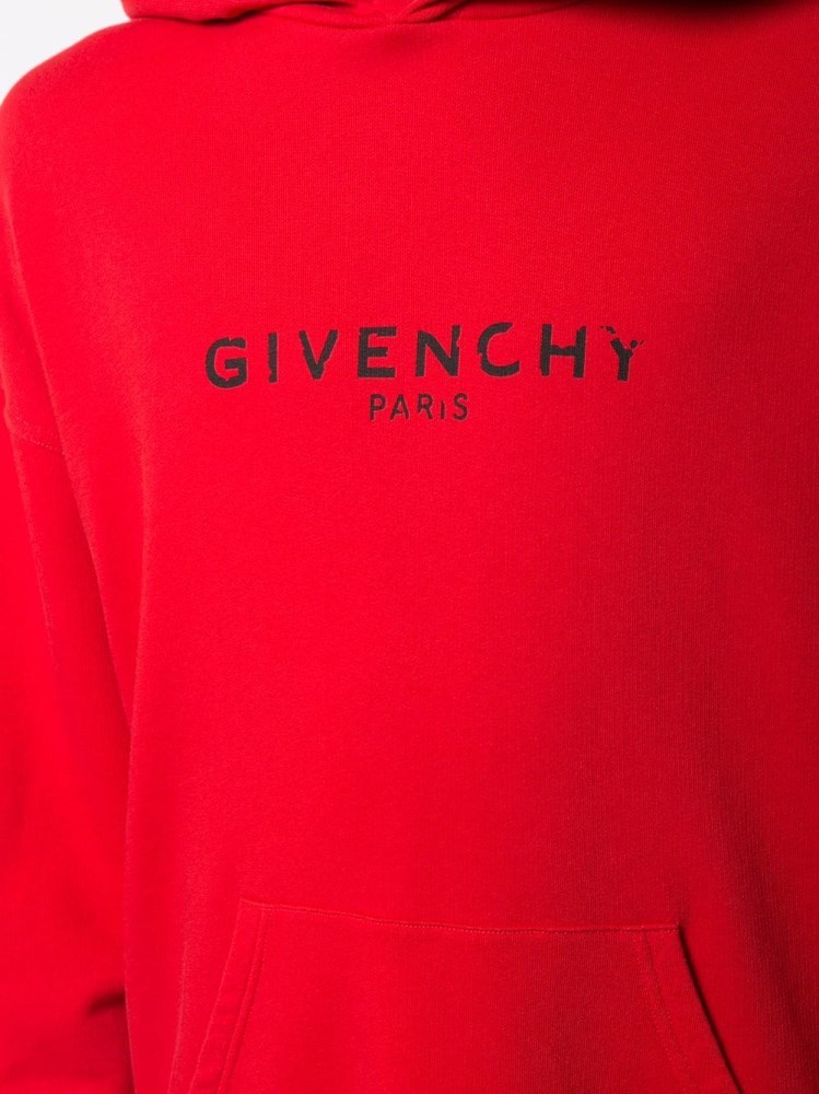 GIVENCHY PARIS LOGO VINTAGE HOODIE