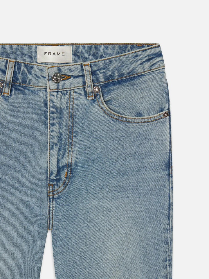 Frame The Arrow Bootcut Jeans In Blue