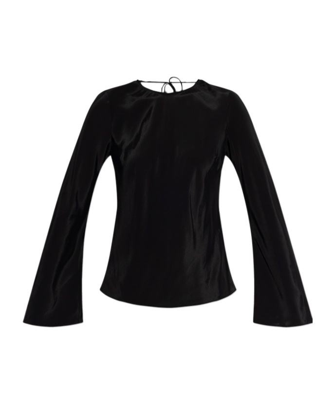 Shop By Malene Birger Pricilla Top In Black